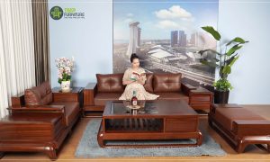 sofa gỗ hải phòng